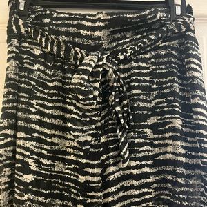 Heartsoul zebra sheer pants- size medium